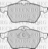 BORG & BECK BBP1643 Brake Pad Set, disc brake
